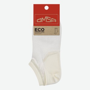 Носки женские Omsa суперукороченные молочные Eco 251 размер 39-41 Китай