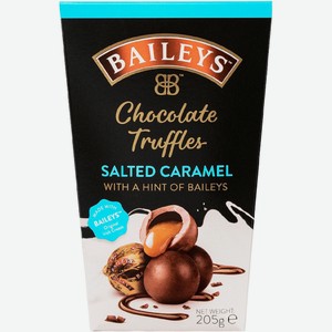 Конфеты Baileys Трюфели шоколадные с ирландским кремовым ликером и соленой карамелью, 205г