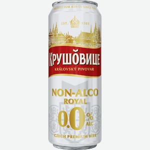 Пивной напиток Крушовице Нон-алко 0,43л