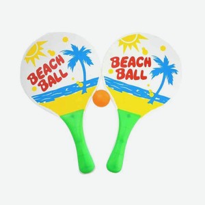 Набор для игры в пляжный теннис 9072, 4 предмета