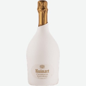 Шампанское белое брют Рюинар блан де блан секонд скин Рюинар п/у, 0,75 л