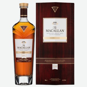 Виски Macallan Rare Cask в подарочной упаковке 0.7 л.