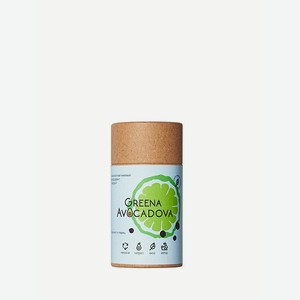 Натуральный твердый дезодорант Greena Avocadova Бергамот и перец мужской