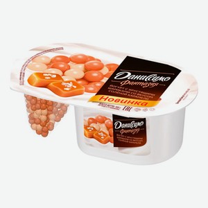 Йогурт  Даниссимо  фантазия, драже хрус шар сол.карамель 6.9% 0.105 кг