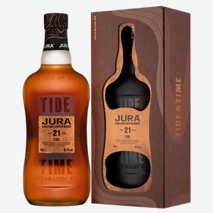 Виски Isle of Jura Tide Time 21 Years в подарочной упаковке 0.7 л.