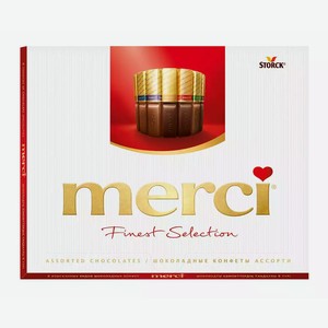 Набор шоколадных конфет MERCI АССОРТИ 250Г