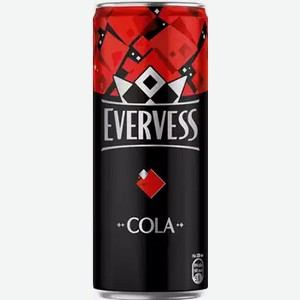 Напиток Evervess Cola Газ. Ж/б. 0,25л