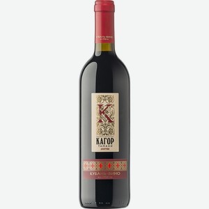 Вино красное Кубань-вино Кагор Тамани ликерное сладкое, 700 мл
