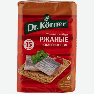 Хлебцы ржаные Др. Кёрнер тонкие Хлебпром м/у, 100 г