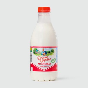 Молоко  Домик в деревне  Отборное 3,7% 930мл