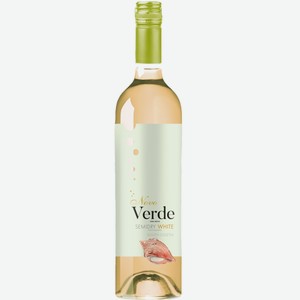 Вино  Ново Верде  ордин. бел/п/сух 8,5% 0,75л, Южная Осетия