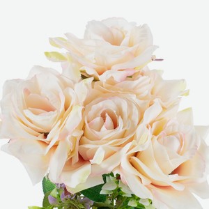 Цветок искусственный  Букет роз , в ассортименте