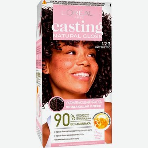 Краска-уход для волос L’Oréal Paris Casting Natural Gloss без аммиака оттенок 123 Ристретто