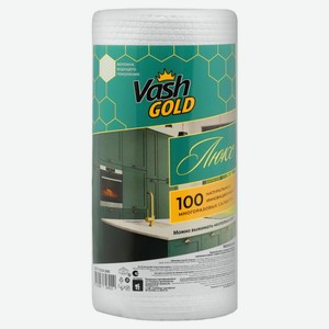 Многоразовая салфетка для уборки Vash Gold Люкс, 100 шт