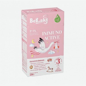 Напиток сухой молочный Беллакт с бифидобактериями «Bellakt Immuno Active 3» от 1 года 400 г