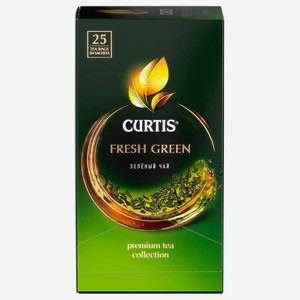 Чай curtis 25 пак*1.7 г fresh green