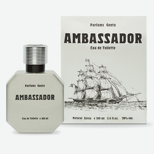 Туалетная вода Ambassador мужская, 100 мл в магазине Магнит у дома ...