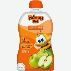 Пюре Honey Kid яблоко с 4 месяцев 90 г