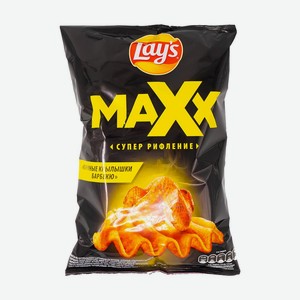 Картофельные рифлёные чипсы, Lay’s,  Maxx  110 г, в ассортименте