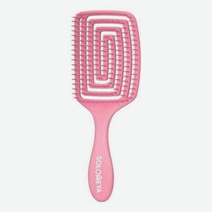 Расческа для сухих и влажных волос с ароматом клубники Wet Detangler Brush Paddle Strawberry