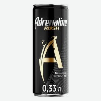Напиток энергетический   Adrenaline   Rush, 0,33 л