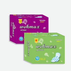 Прокладки WOKMAX Нормал софт/Ночные/Ночные удлиненные, 10шт