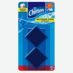 Кубик чистящий chirton 50 г 2 шт морской прибой