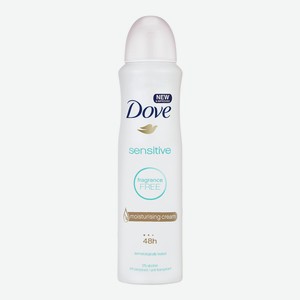 Дезодорант женский Dove Sensitive, аэрозоль, стикер, 150 мл