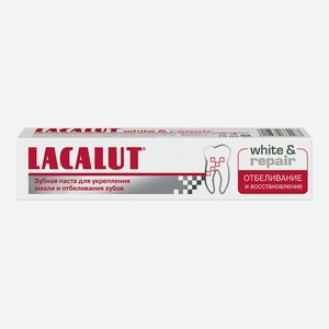 Зубная паста Lacalut white & repair, 75 мл