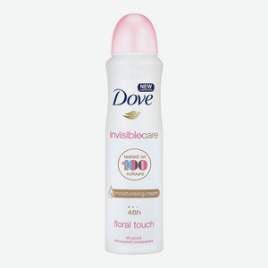 Дезодорант женский Dove Invisible care floral touch, аэрозоль, стикер, 150 мл