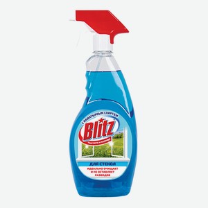 Чистящее средство Blitz для стекол с нашатырным спиртом, курок, 500 мл