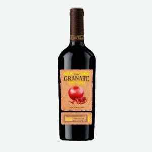 Плодовая алкогольная продукция  Гранатовая , полусладкая, 11%, 0,75 л