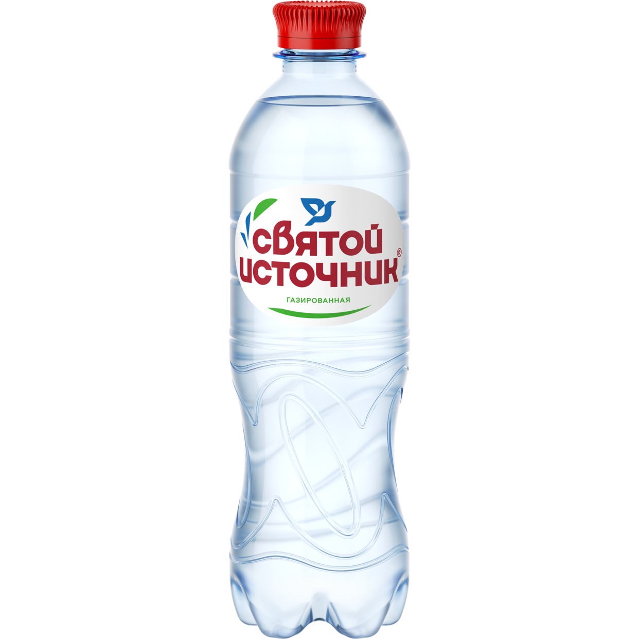 Вода Святой источник, газированная, 0,5 л