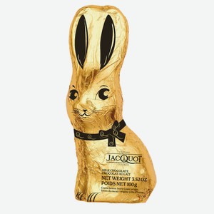 Кролик Jacquot золотой молочный шоколад, 100г Франция