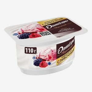 Творожок Даниссимо ягодное мороженое 5,6% БЗМЖ 110 г