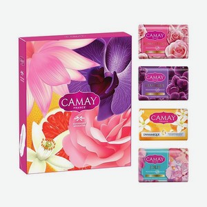 Подарочный набор Camay Коллекция ароматов туалетное мыло 4 штуки