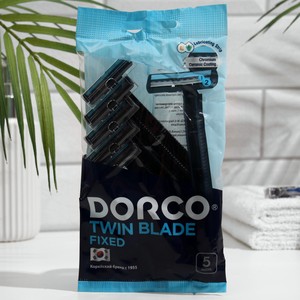 Dorco 5 мужских одноразовых станков TD708, упаковка