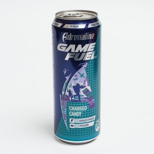 Энергетический напиток ADRENALINE Game Fuel, ж/б, 449 мл