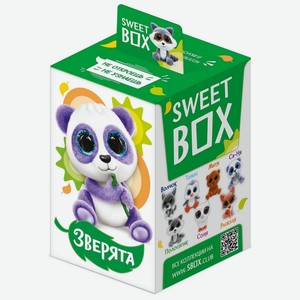 Мармелад Sweet Box Зверята + игрушка, 10г Россия