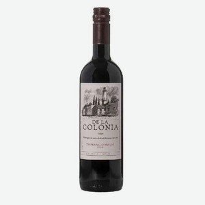 Вино Де Ла Колония ординарное красное сухое 12,5% 0.75л
