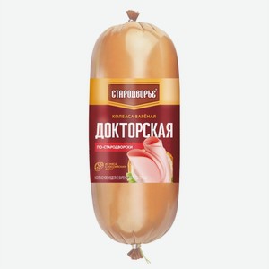 Колбаса «Докторская» вареная, по-Стародворски, п/а, «Стародворье», 1 кг