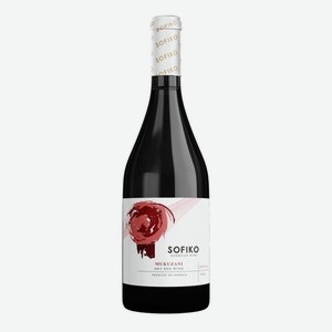 Вино SOFIKO Мукузани сортовое выдержанное сухое красное 0,75л 12,5%