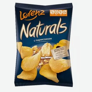 Картофельные чипсы NATURALS С ПАРМЕЗАНОМ 100Г