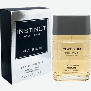 Туалетная вода Delta Parfum Instinct Platinum для мужчин 100мл