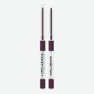 Автоматический карандаш для губ Lipfluence Lip Pencil Long Lasting 0,28г: 12 Сливовый