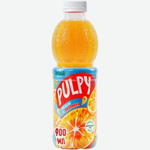 Напиток сокосодержащий Pulpy Апельсин, 900мл