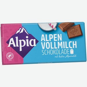 Шоколад Alpia молочный, 100г