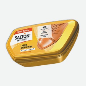 Губка для обуви Салтон волна для гладкой кожи бесцветная