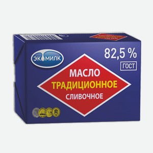 Масло сливочное  Сливочное  (Коровка), 82,5%, 180 гр