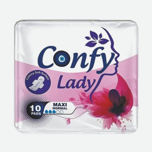 Гигиенические женские прокладки Confy Lady MAXI NORMAL, 10шт